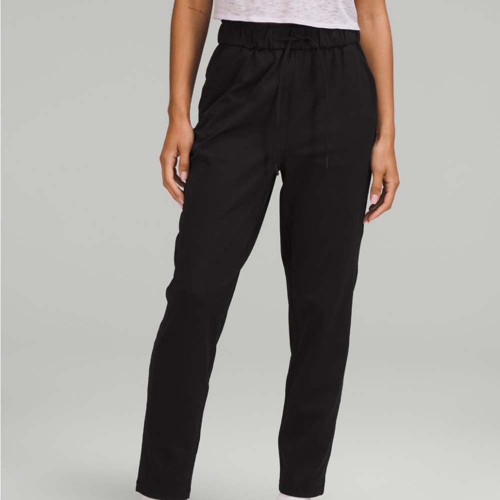 Lululemon stretch high rise pant in black